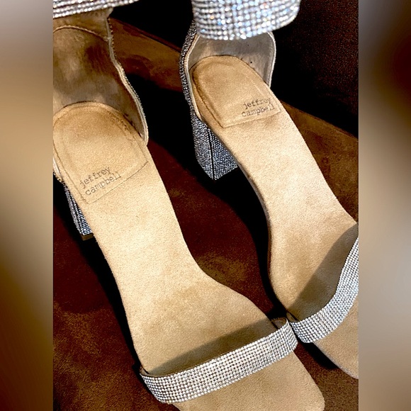 Jeffrey Campbell Klarissa Ankle Strap Sandal Size 10 - Picture 3 of 10